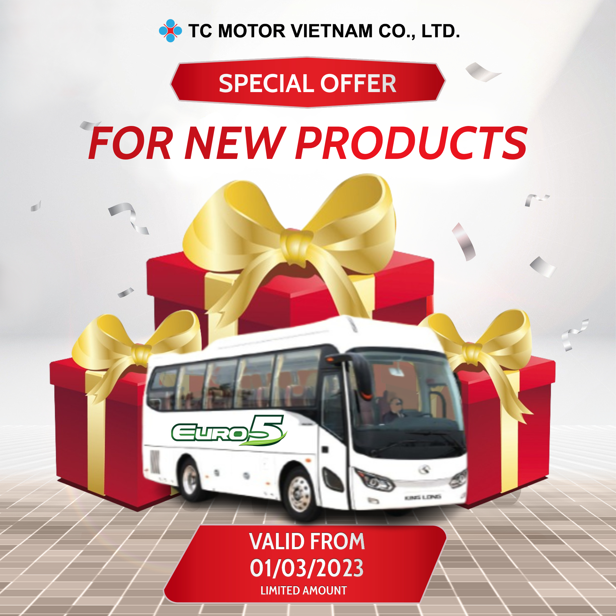 Special offer for King Long Nova Euro 5 Bus